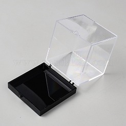 Vitrine für Minifiguren aus transparentem Kunststoff&nbsp;ODIS-WH0043-110
