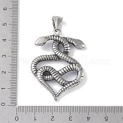 Wikinger-Anhänger aus chirurgischem Edelstahl 316&nbsp;STAS-E212-26AS-01