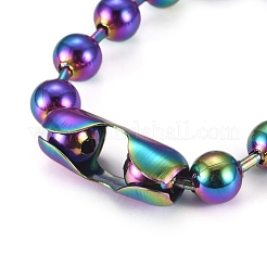 Bracciali a catena a palline in acciaio inossidabile 304&nbsp;STAS-D233-05M
