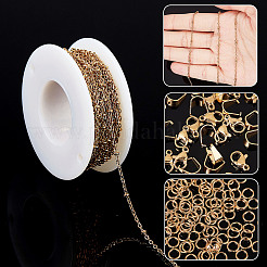DIY-Sets zum Herstellen von Kettenhalsketten&nbsp;DIY-SC0020-82