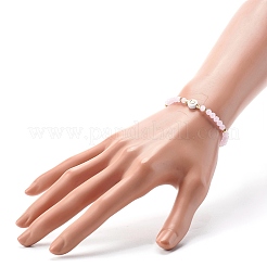 Perle di vetro si estendono braccialetti&nbsp;BJEW-JB06576-01