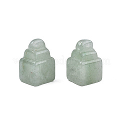 Pendentifs en aventurine vert naturel&nbsp;G-N0325-17