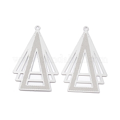 Pendentifs en acier inoxydable 304 anti-ternissement&nbsp;STAS-B038-04P