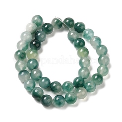 Naturali tinti giada bianca fili di perline&nbsp;G-M402-C04-09