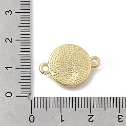 Ciondolo religioso in ottone piatto rotondo con connettore vergine&nbsp;KK-D431-049G