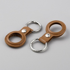 Housses de protection anti-perte en cuir pu rondes&nbsp;AJEW-WH0038-16A