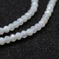 Natürlichen blauen Chalcedon Bead Stränge&nbsp;G-P270-2mm-01