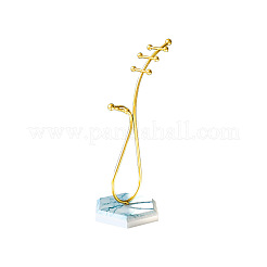 Présentoirs de bijoux de note de musique de fer&nbsp;ODIS-F001-05G