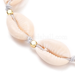 Verstellbare geflochtene Nylon-Fußkettchen&nbsp;AJEW-AN00318