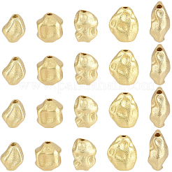 25 pz 5 stili di perline in ottone&nbsp;KK-BBC0029-26