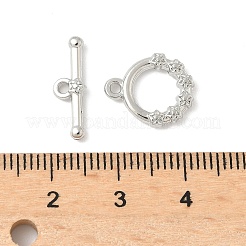Legierung Knebel Verschlüsse&nbsp;FIND-B047-05P