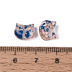 Perle di vetro trasparenti picasso&nbsp;SEED-N012-07K