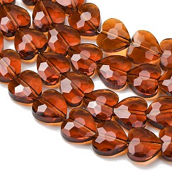 Chapelets de perles en verre transparente  &nbsp;GL-CBA7A17-03A-11