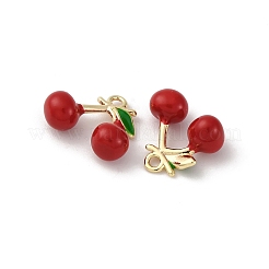 Messing Emaille Anhänger / charms&nbsp;KK-F903-01A-G