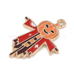 Emaille-Anhänger aus Legierung mit Thanksgiving-Motiv&nbsp;ENAM-D064-02A