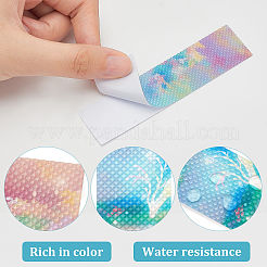 Peva & wasserfestes PVC-Kunststoff-Papier-Aufkleber-Set&nbsp;DIY-CP0008-01B