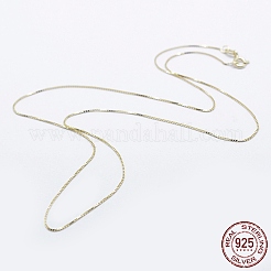 Colliers avec chaîne en 925 argent sterling&nbsp;STER-F039-45cm-03G