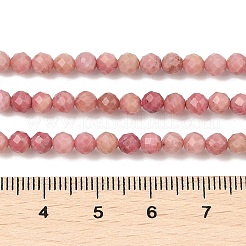 Natur Rhodonit Perlen Stränge&nbsp;G-E411-11A-4mm