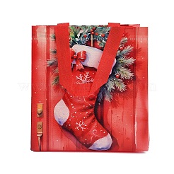 Rechteckige Weihnachts-Tragetaschen ohne bedruckten Stoff&nbsp;ABAG-P015-03B