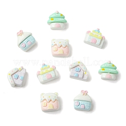 Mini cabochon in resina opaca&nbsp;RESI-CJC0011-74