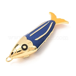Grandi ciondoli in ottone smaltato&nbsp;KK-CBA2F11-05G-01