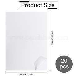A4 selbstklebendes druckpapier&nbsp;AJEW-WH0473-74