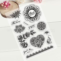 PVC-Plastikstempel&nbsp;DIY-WH0167-56K
