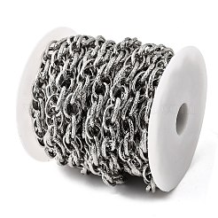 Catene a maglie ovali testurizzate in acciaio inossidabile 304&nbsp;CHS-V001-01P