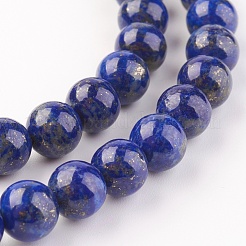 Natürlicher Lapislazuli Perlenstränge&nbsp;G-G099-8mm-7C