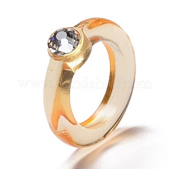 Transparente Acryl-Fingerringe&nbsp;RJEW-T010-07A