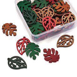 Pendentifs en bois&nbsp;WOOD-PJ0001-002