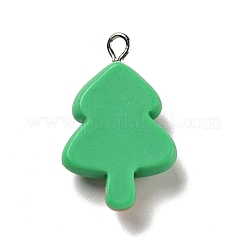 Pendentifs de noël en résine opaque&nbsp;RESI-G043-A05