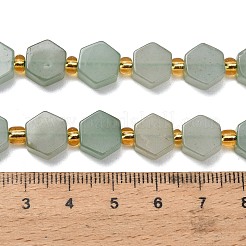 Natürlichen grünen Aventurin Perlen Stränge&nbsp;G-F833-B02-01