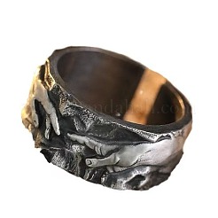 Manschettenringe aus Aluminium im tibetischen Stil&nbsp;FS-WG9AC69-01