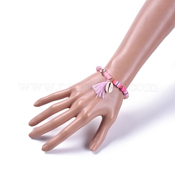 Strecken Charme Armbänder&nbsp;X-BJEW-JB05085-03