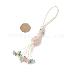 Pépites de quartz rose naturel&nbsp;HJEW-JM04260-01