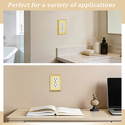 Plaque de prise murale en plastique ABS&nbsp;AJEW-WH0410-464A-01