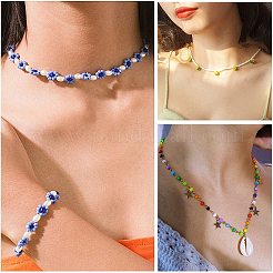 6/0 perline di vetro&nbsp;SEED-NB0001-09-4mm