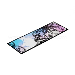 Segnalibro fiocco di neve in pvc trasparente 6 pz 3 stili&nbsp;DIY-D075-07