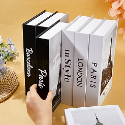 7 Stück 7 Stile Papier gefälschtes Buch&nbsp;AJEW-DC0003-65