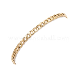 304 Edelstahl Cuban Link Kettenarmbänder für Damen&nbsp;BJEW-JB12681