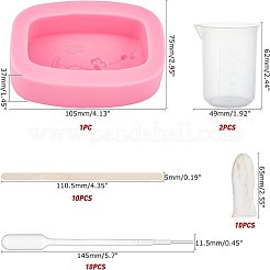 DIY Pflaumenblüten Zweig Silikon Fondant Formen Kits&nbsp;DIY-OC0002-90