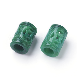 Natürliche myanmarische Jade / burmesische Jadeperlen&nbsp;G-E418-28