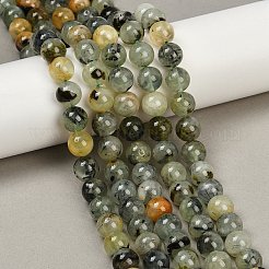 Perline Prehnite naturale fili&nbsp;G-G457-10mm-03