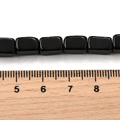 Natürliche schwarze Onyxperlenstränge&nbsp;G-F791-C03
