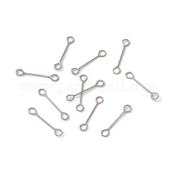 Breloques de connecteur en acier inoxydable 304 anti-ternissement&nbsp;STAS-G291-03A-P