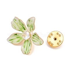 Épingles à fleurs en émail&nbsp;LS-SA-CBA065A-02D-G