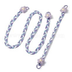 2 pz 2 stili di corde in poliestere e spandex per decorazioni pendenti&nbsp;HJEW-JM04305-03