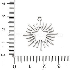 Pendentifs en acier inoxydable 304&nbsp;SA-CBAAC28-05P