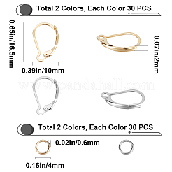 Ohrring-Findesets&nbsp;DIY-CN0002-56